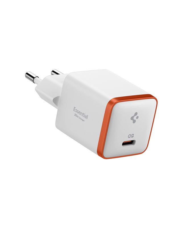 Adaptér Spigen Essential 30W Wall Charger EE301EU - bílá
