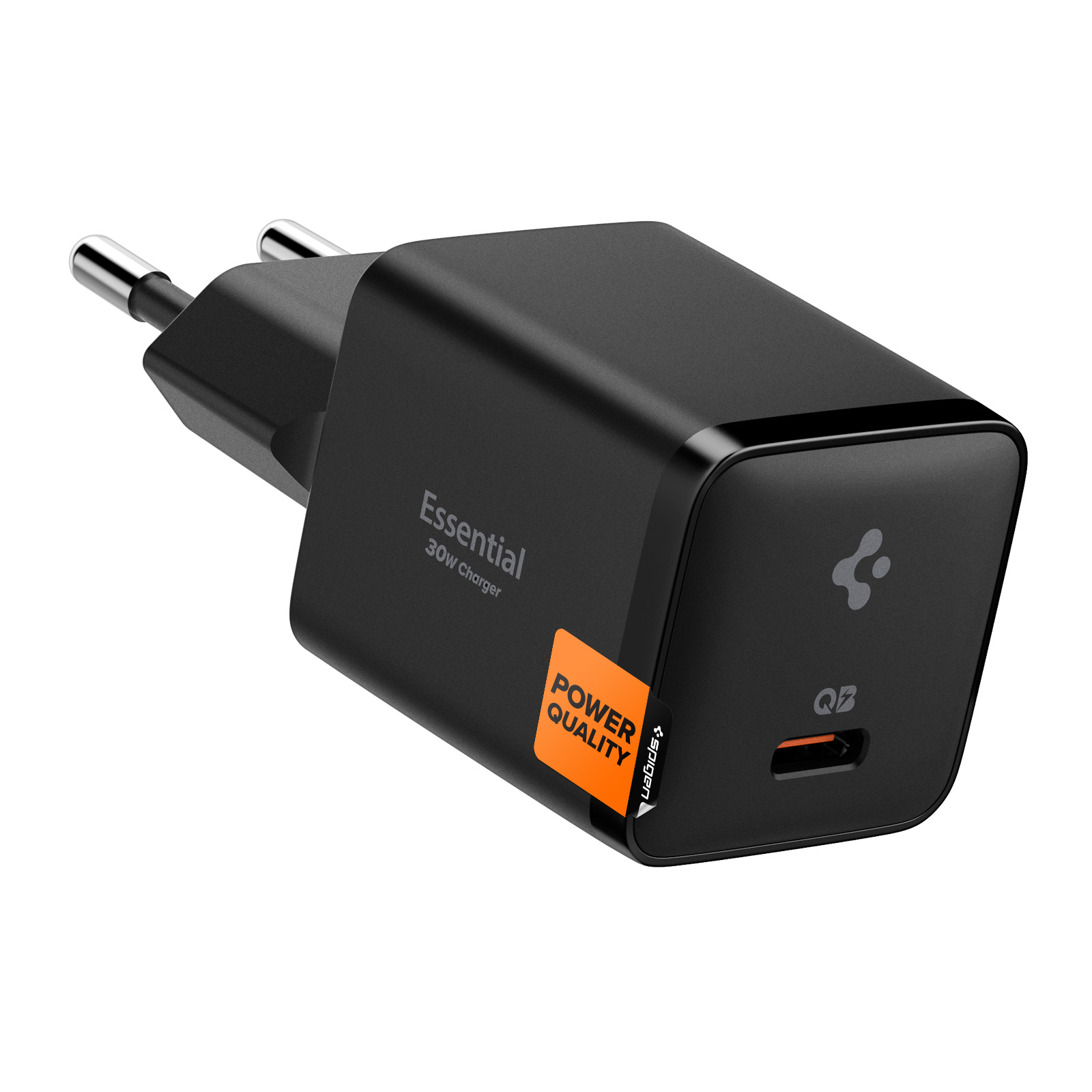 Adaptér Spigen Essential 30W Wall Charger EE301EU - all black