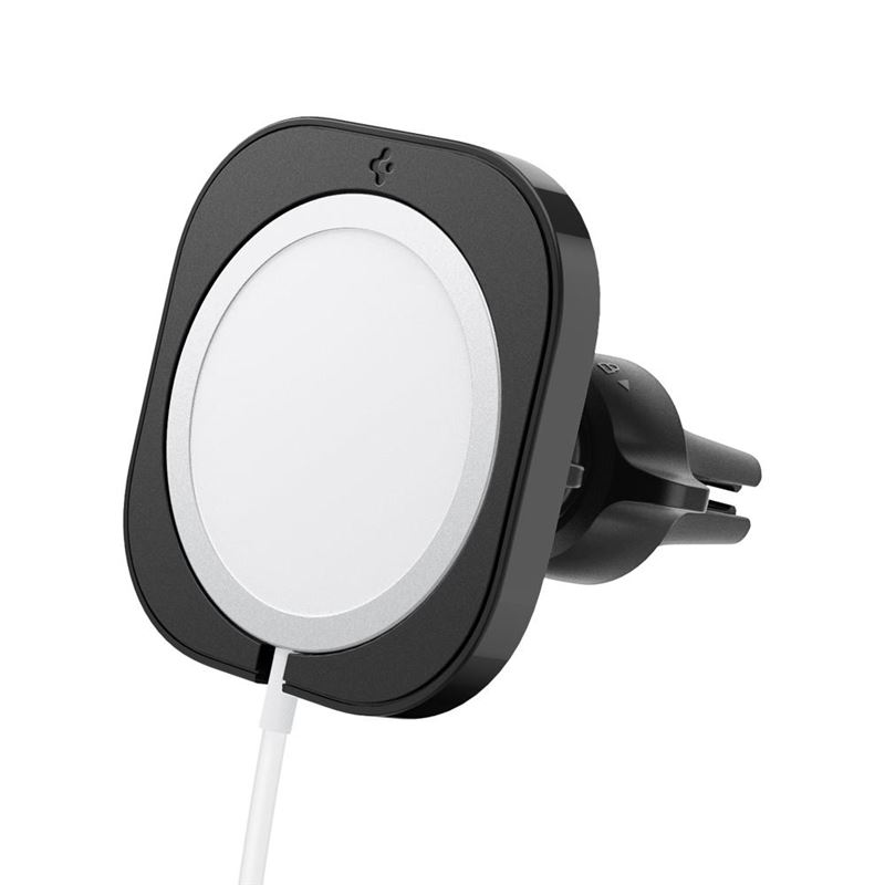 Nabíječka do auta Spigen MagFit Car Mount for MagSafe Charger - černá