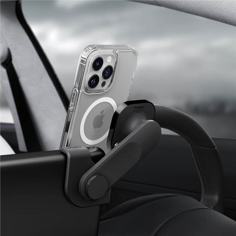 Držák do auta Spigen Tesla OneTap 3 MagSafe - Screen Mount - černá