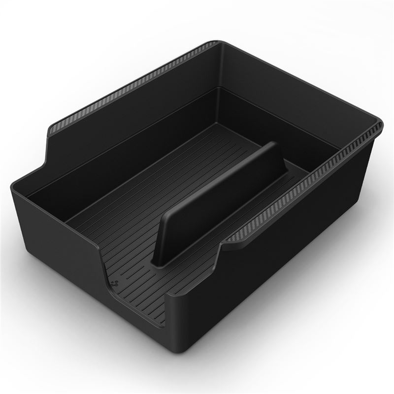 Organizér pod loketní opěrku vozů Tesla Spigen Tesla Armrest Console Organizer, Model Y/3 - černá