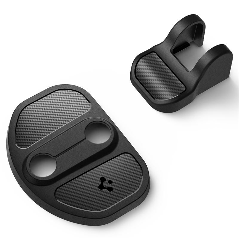Kryt na zámek vozů Tesla Model Y/3 Spigen Tesla Door Lock Cover - černá