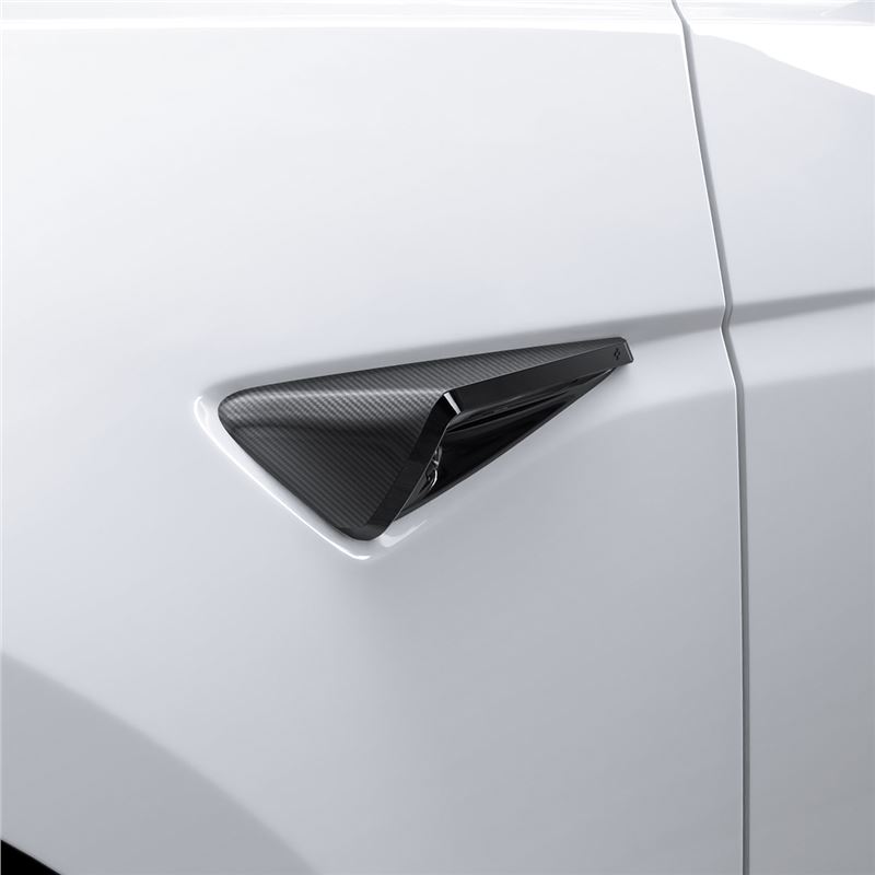 Chrániče předních kamer vozů Tesla Model Y/3 Spigen Tesla Side Camera Protection Cover - šedá