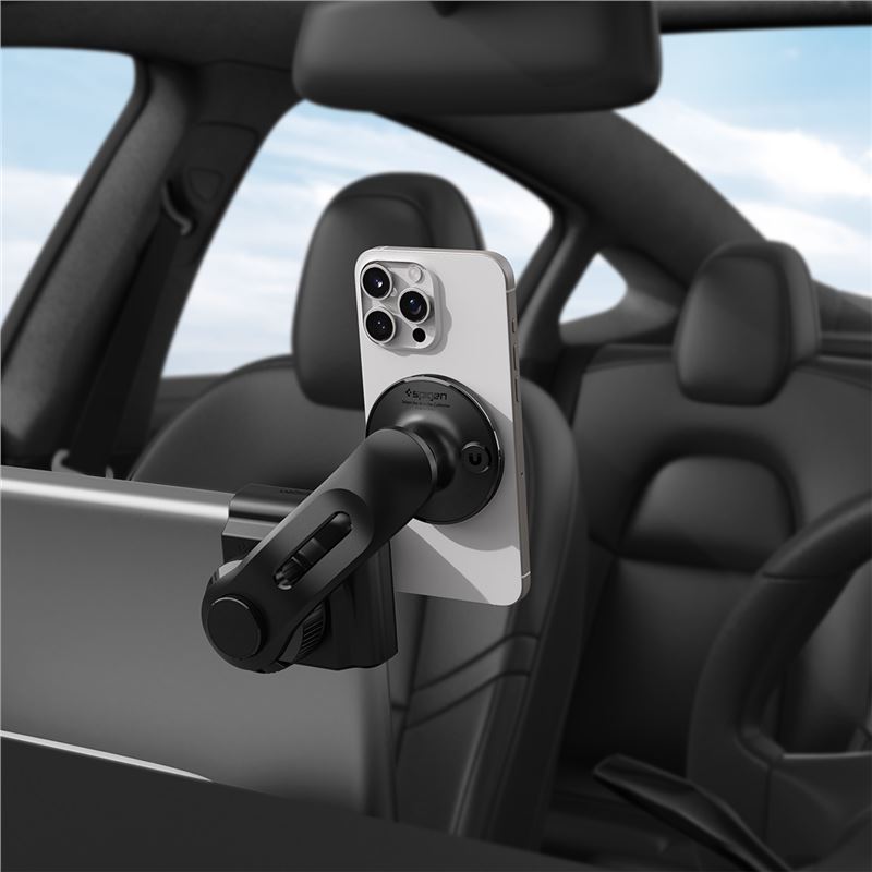 Držák do auta Spigen Tesla TapLock MagSafe Car Mount Holder - Screen - černá