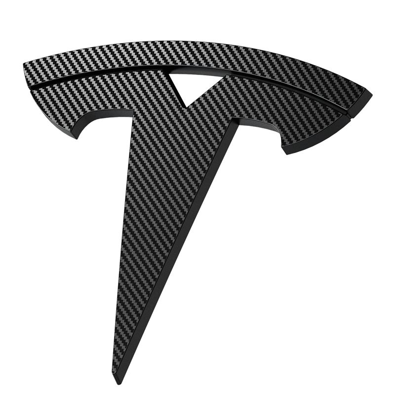 Ochrana na logo vozů Tesla Model 3 2024 Spigen Tesla Front Emblem Logo Full Cover - šedá