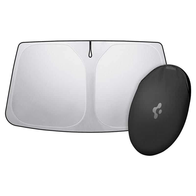 Sluneční clona pro vozy Tesla Model X Spigen Tesla Car Front Windshield Sunshade - černá