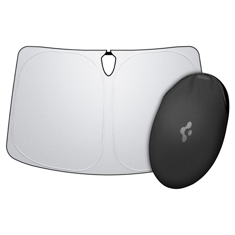 Sluneční clona pro vozy Tesla Model S Spigen Tesla Car Front Windshield Sunshade - černá