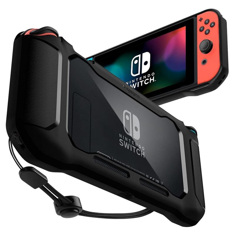 Ochranný kryt pro Nintendo Switch Spigen Rugged Armor - černá