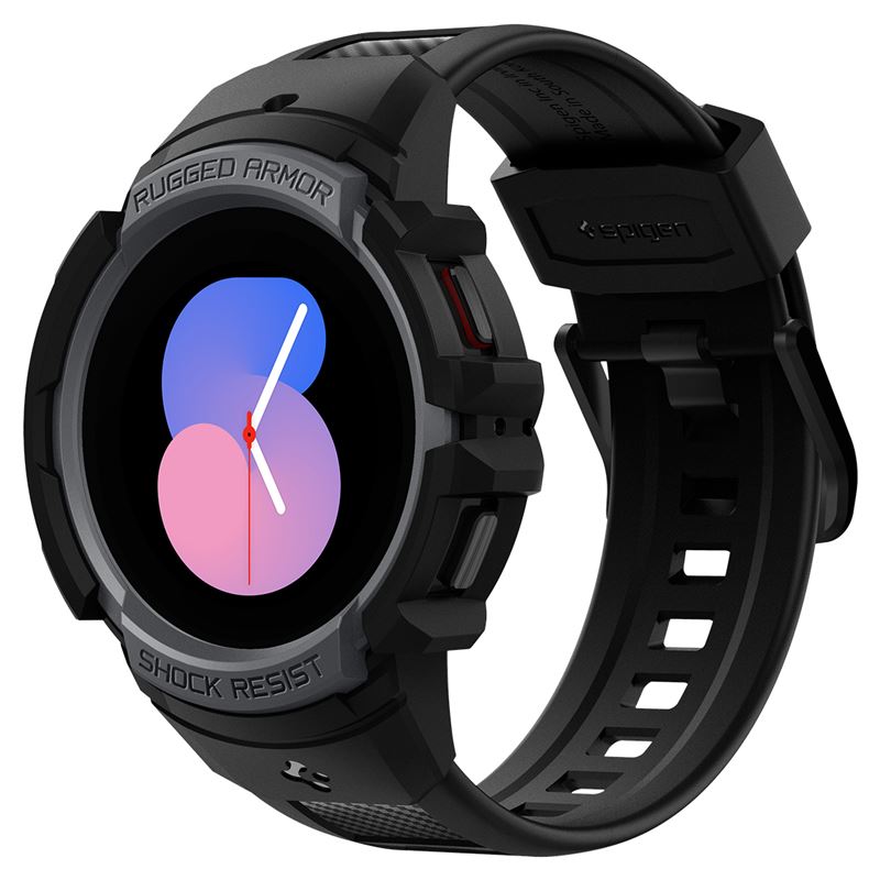 Pásek pro Samsung Galaxy Watch Spigen Rugged Armor Pro, Samsung Galaxy Watch5/Watch4 40mm - šedá