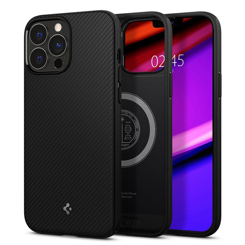 Ochranný kryt pro iPhone 13 Pro Spigen Mag Armor - černá
