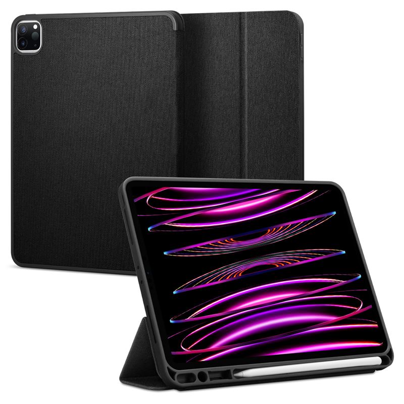 Pouzdro pro iPad Pro Spigen Urban Fit, iPad Pro 12.9" 2022/2021 - černá
