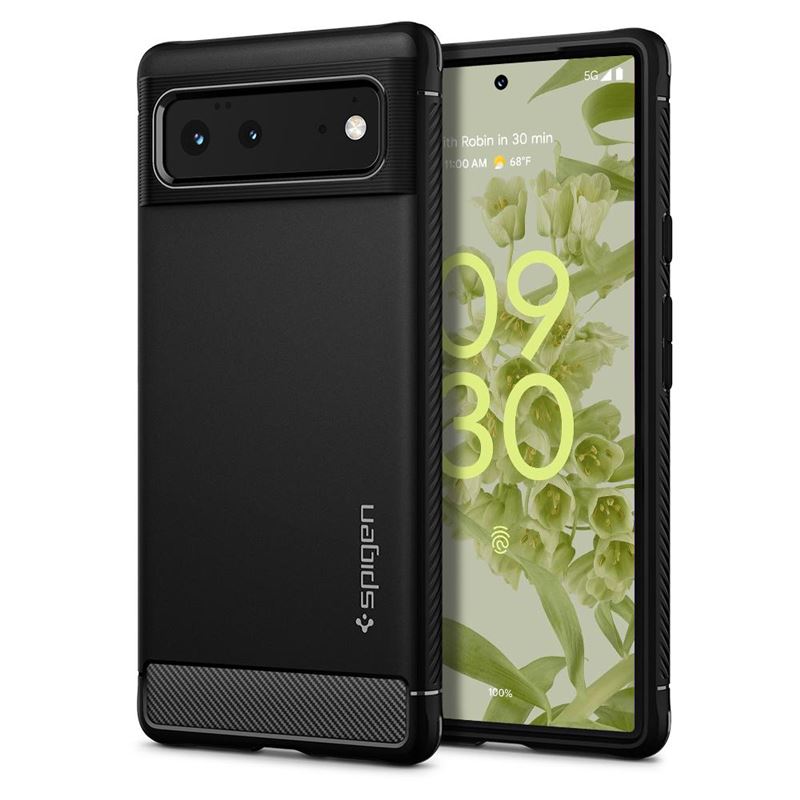 Ochranný kryt pro Google Pixel 6 Spigen Rugged Armor - černá