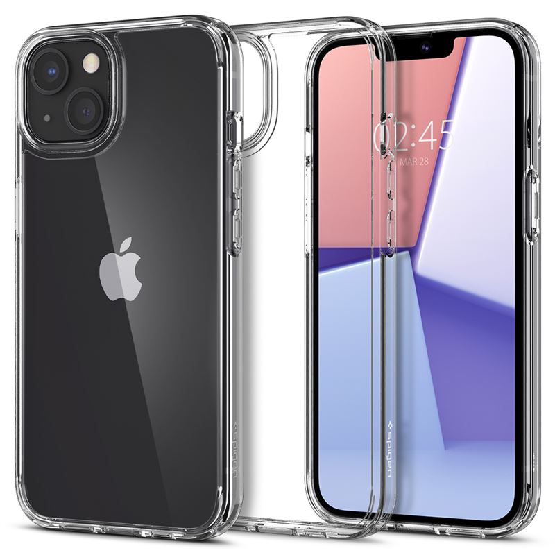 Ochranný kryt pro iPhone 13 Spigen Ultra Hybrid - transparentní