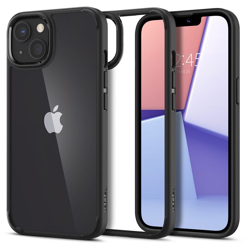 Ochranný kryt pro iPhone 13 Spigen Ultra Hybrid - matná černá