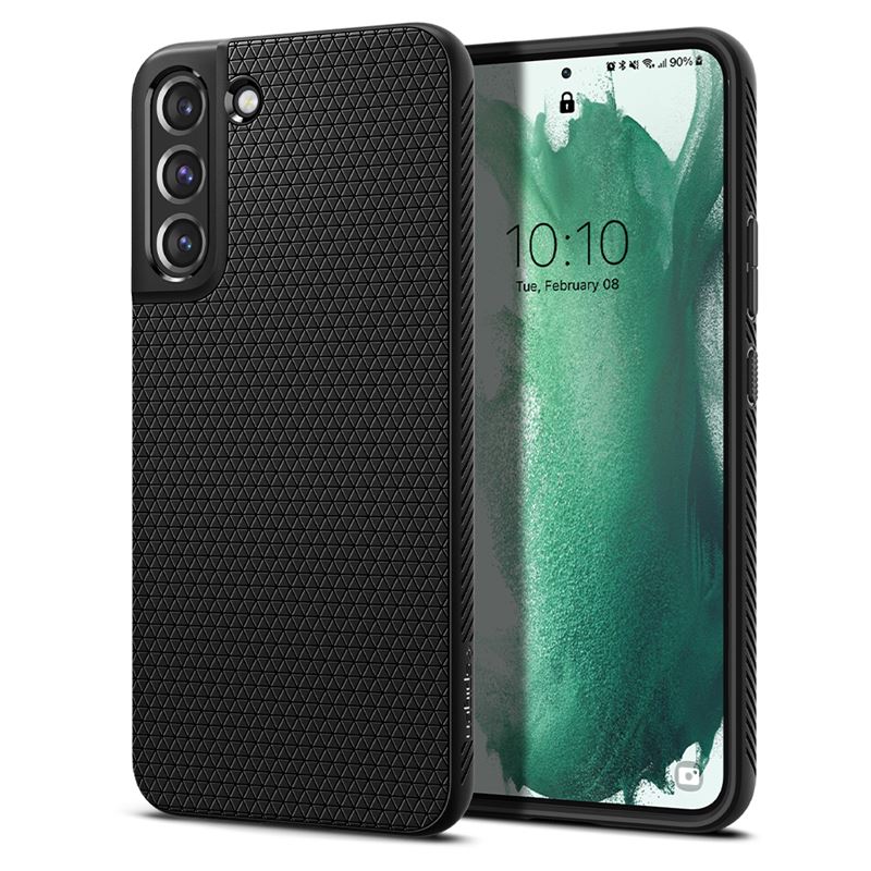Ochranný kryt pro Samsung Galaxy S22 Spigen Liquid Air - černá