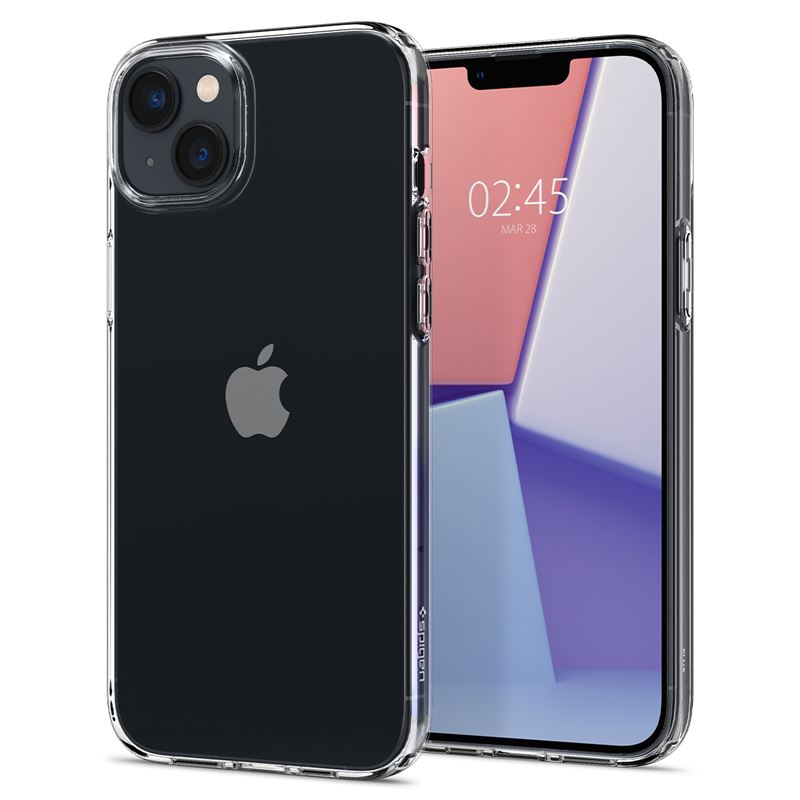 Ochranný kryt pro iPhone 14 Spigen Liquid Crystal - transparentní