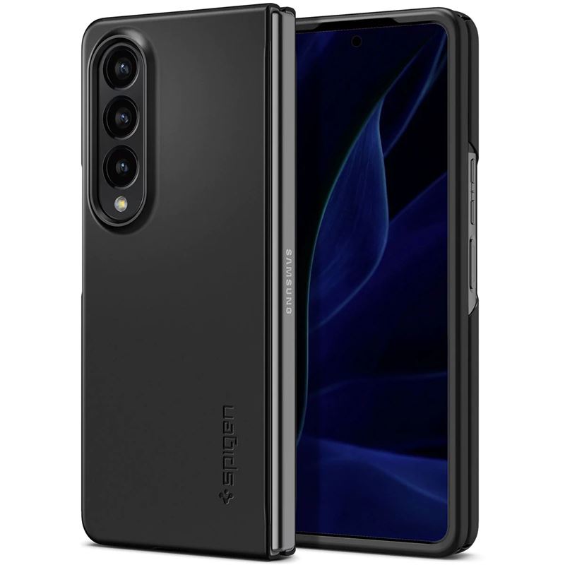Pouzdro na Samsung Galaxy Z Fold4 Spigen AirSkin - black - černá