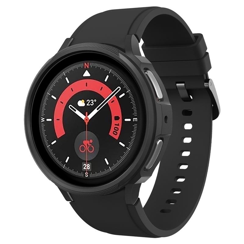 Ochranný kryt pro Samsung Galaxy Watch5 Pro 45mm Spigen Liquid Air - černá