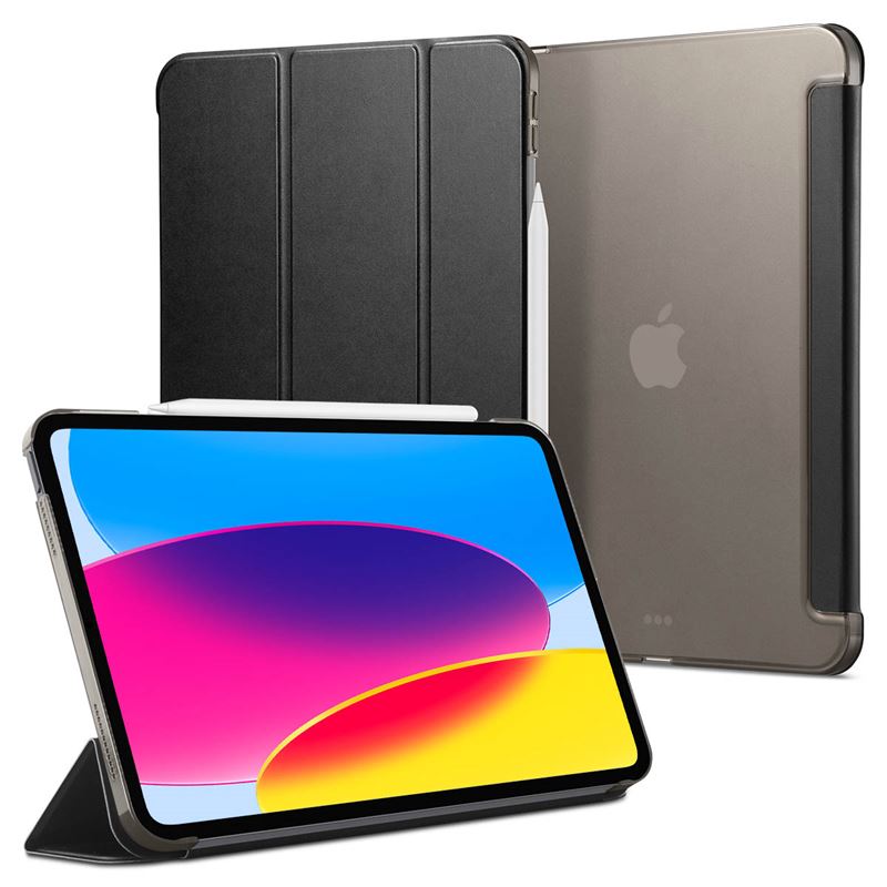 Ochranný kryt pro iPad Spigen Smart Fold, iPad 10.9" 2022/11" 2025 - černá