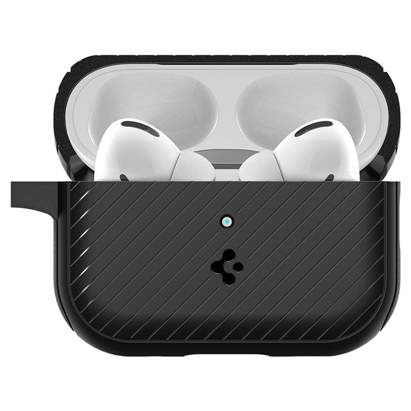 Pouzdro pro AirPods Pro 2 Spigen Mag Armor MagSafe - černá