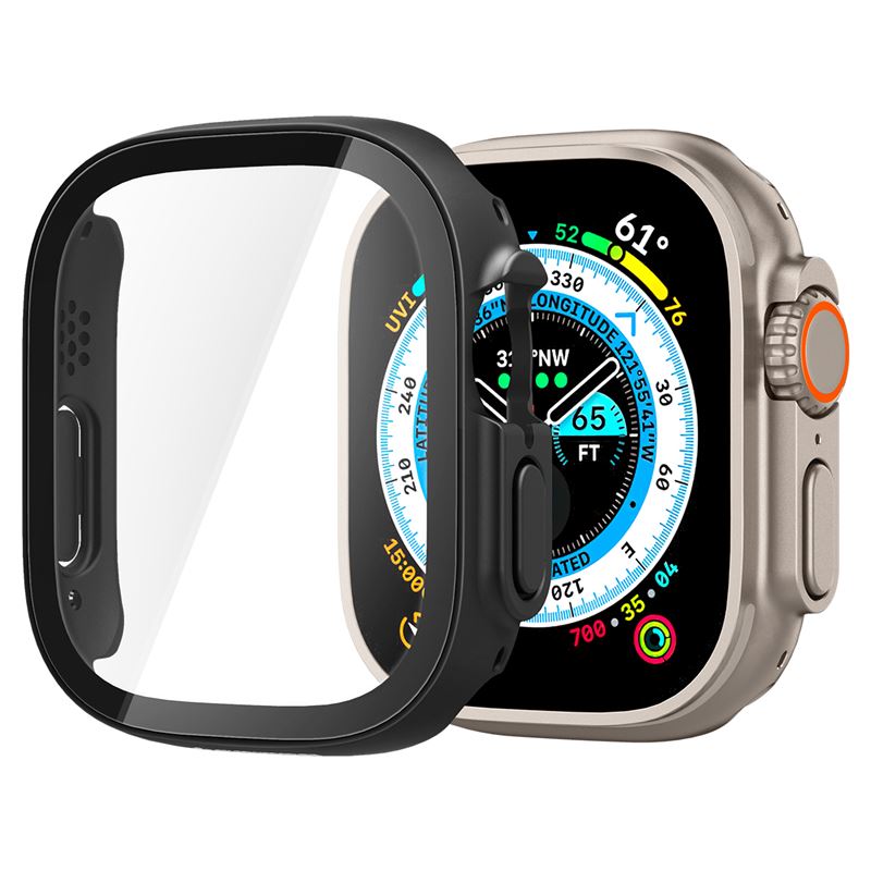 Ochranný kryt pro Apple Watch Spigen Thin Fit 360, Apple Watch Ultra 3/2/1 - černá