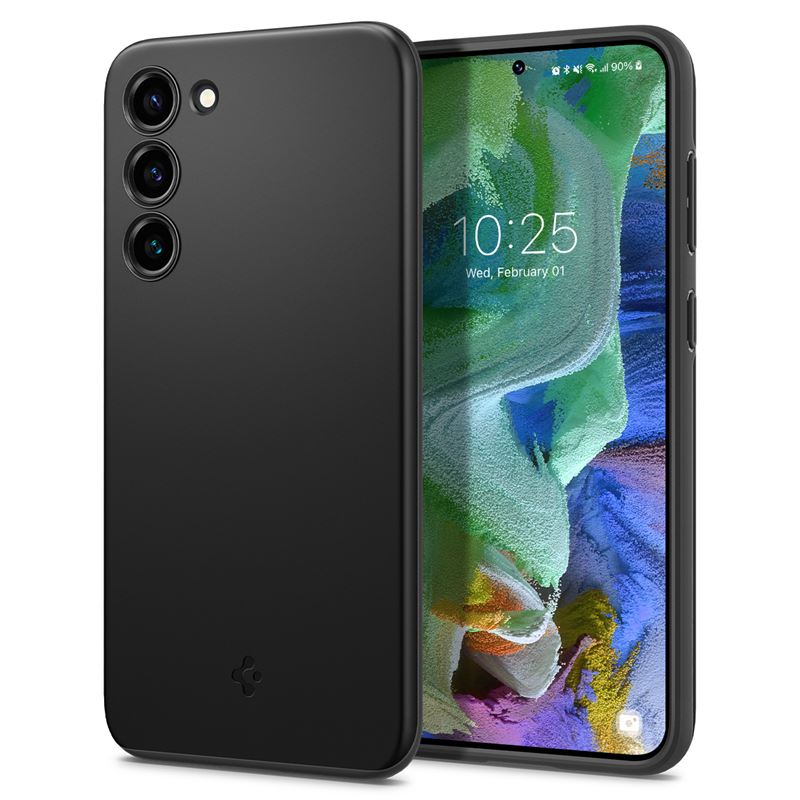 Ochranný kryt pro Samsung Galaxy S23+ Spigen Thin Fit - černá