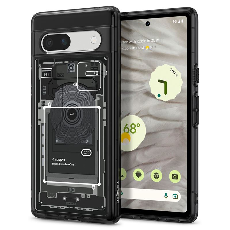 Ochranný kryt pro Google Pixel 7a Spigen Ultra Hybrid - šedá