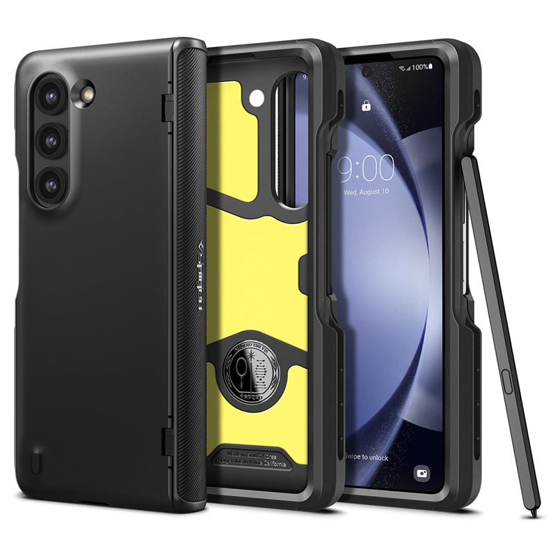 Ochranný kryt pro Samsung Galaxy Z Fold5 Spigen Slim Armor Pro Pen Edition - černá