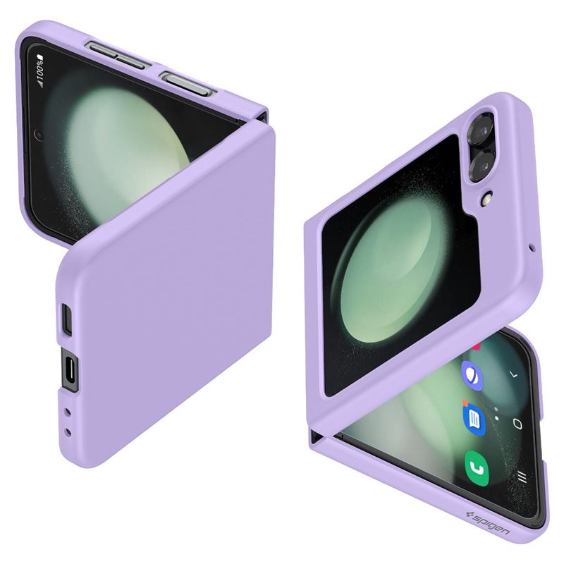 Pouzdro na Samsung Galaxy Z Flip5 Spigen Air Skin - rose purple - fialová