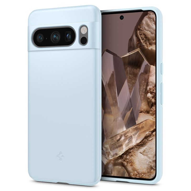 Ochranný kryt pro Google Pixel 8 Pro Spigen Thin Fit - světle modrá