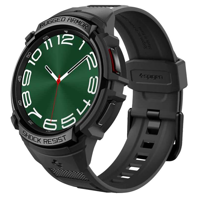 Pásek pro Samsung Galaxy Watch 6 Spigen Rugged Armor Pro, Samsung Galaxy Watch6 Classic 47mm - černá