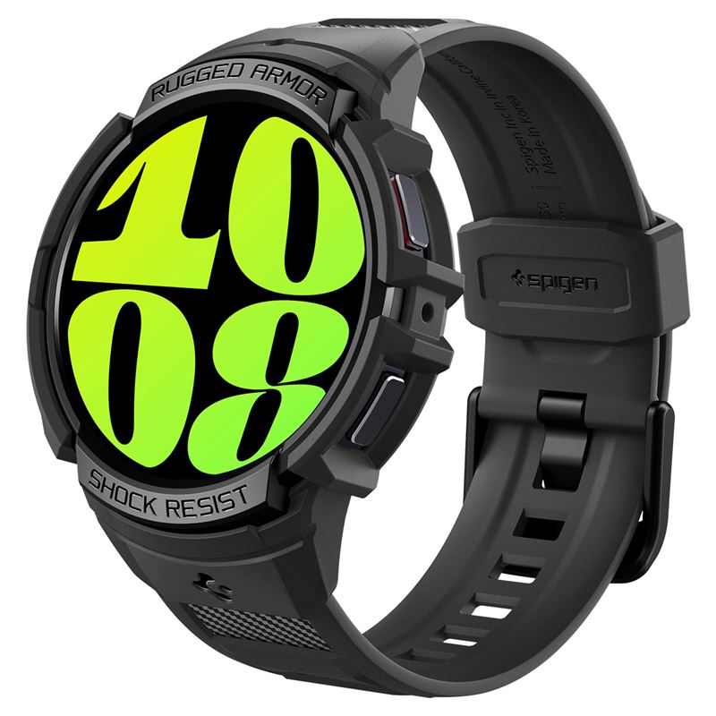 Pásek pro Samsung Galaxy Watch 6 Spigen Rugged Armor Pro, Samsung Galaxy Watch6 44mm - černá