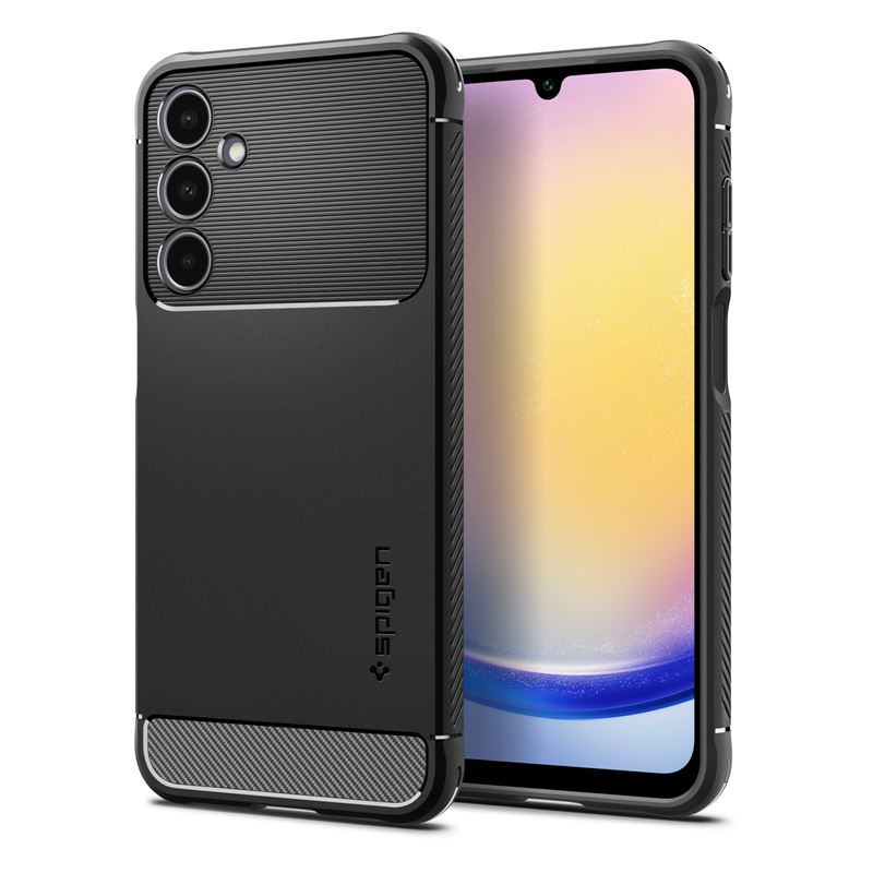 Ochranný kryt pro Samsung Galaxy A25 5G Spigen Rugged Armor - černá