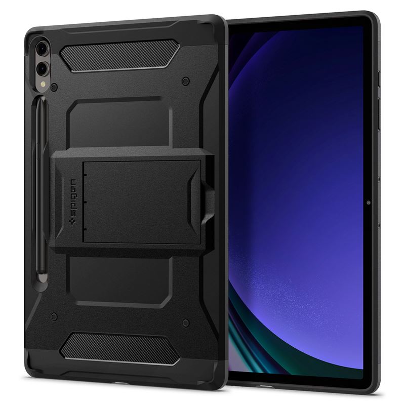 Ochranný kryt pro Samsung Galaxy Tab S10/S9+ Spigen Tough Armor Pro - černá