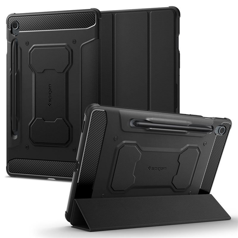 Ochranný kryt pro Samsung Galaxy Tab S9 FE 2023 Spigen Rugged Armor Pro - černá
