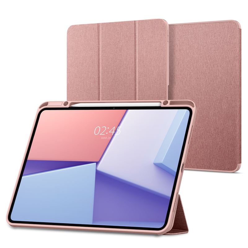 Pouzdro pro iPad Pro Spigen Urban Fit, iPad Pro 13" 2024 - růžová