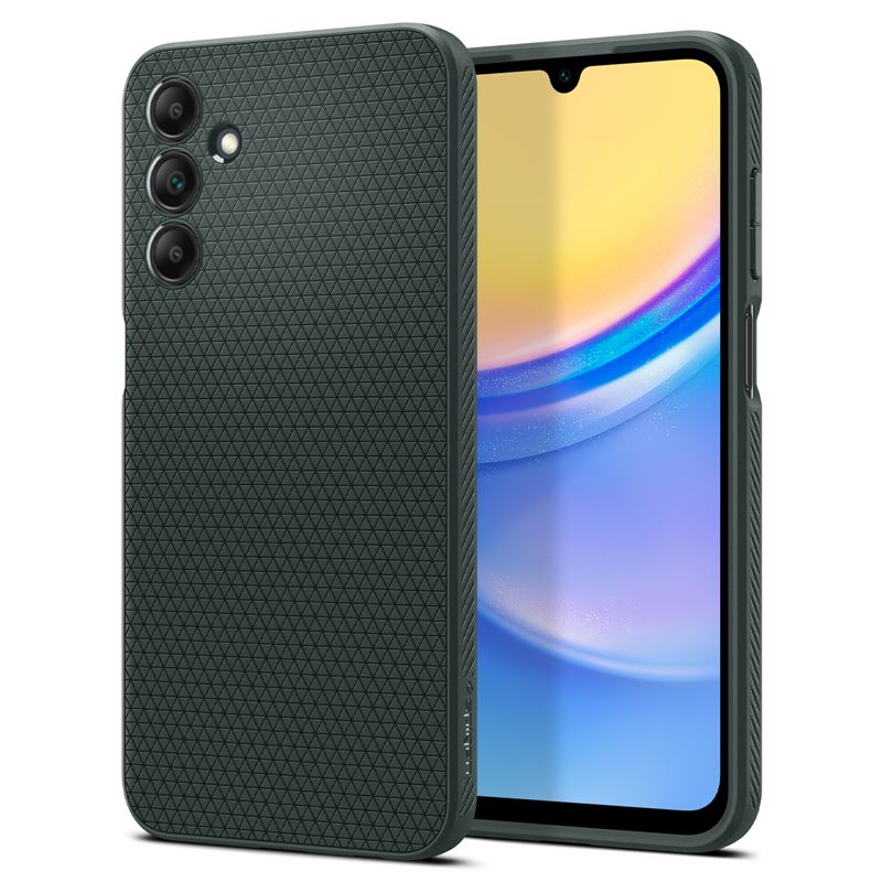 Ochranný kryt pro Samsung Galaxy Spigen Liquid Air, Samsung Galaxy A15/A15 5G - zelená