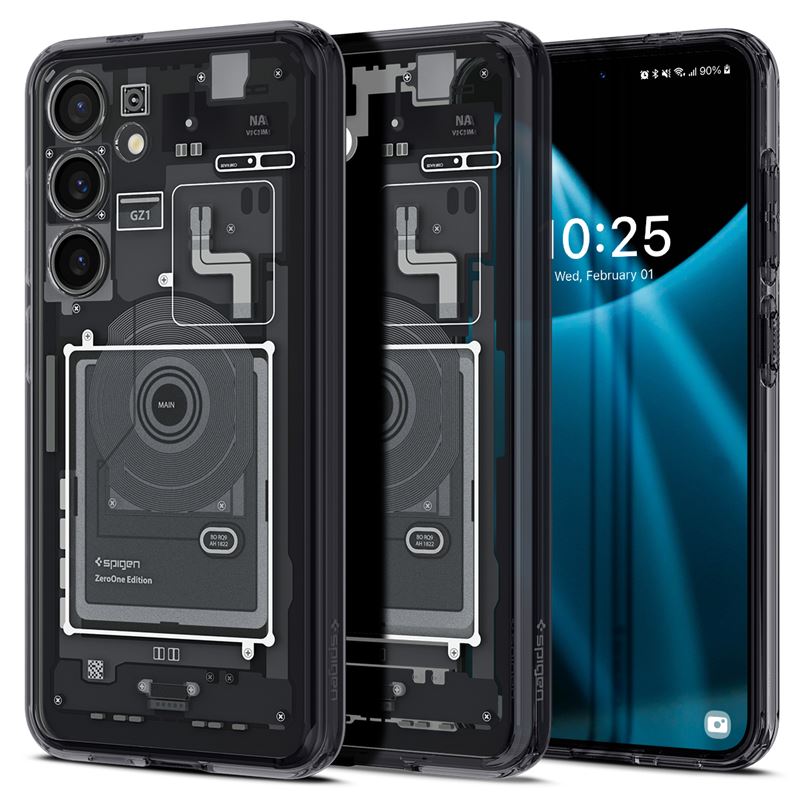 Ochranný kryt pro Samsung Galaxy S24 Spigen Ultra Hybrid - šedá