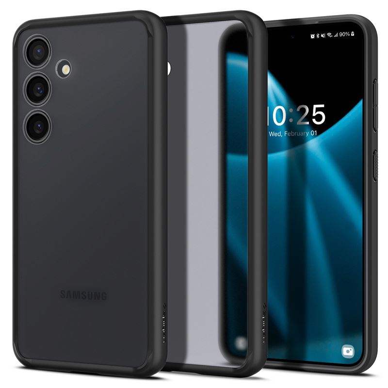 Ochranný kryt pro Samsung Galaxy S24 Spigen Ultra Hybrid - transparentní černá