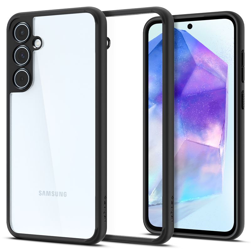 Ochranný kryt pro Samsung Galaxy A55 Spigen Ultra Hybrid - matná černá