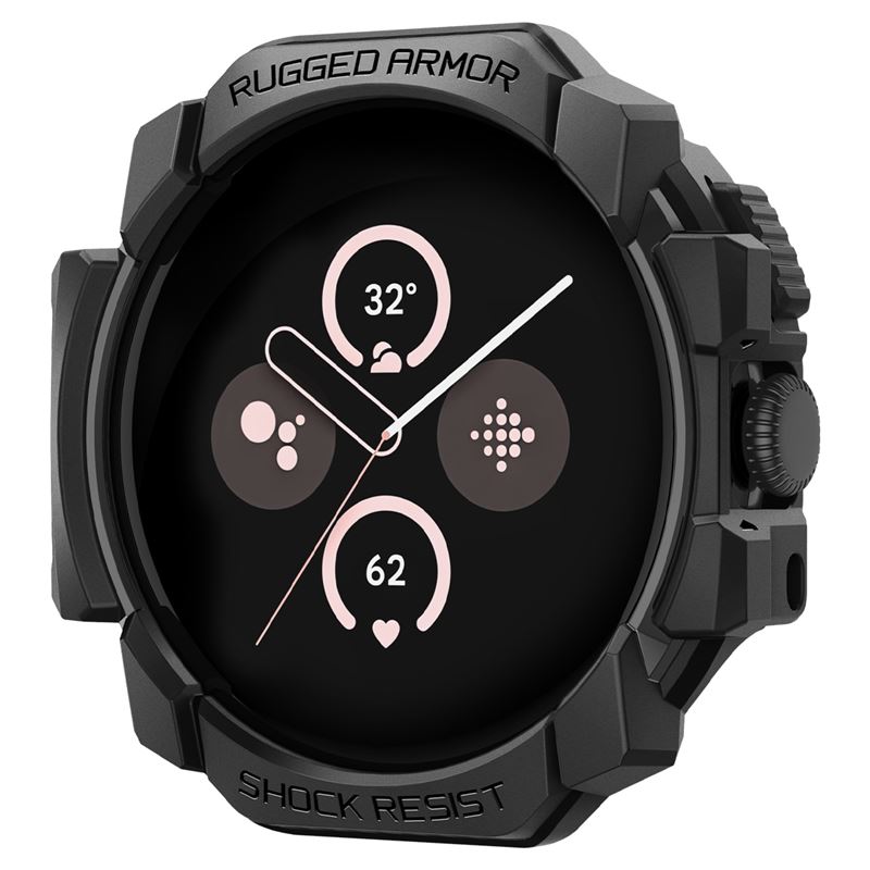 Ochranný kryt pro Google Pixel Spigen Rugged Armor, Google Pixel Watch 3/2/1 (41mm) - černá