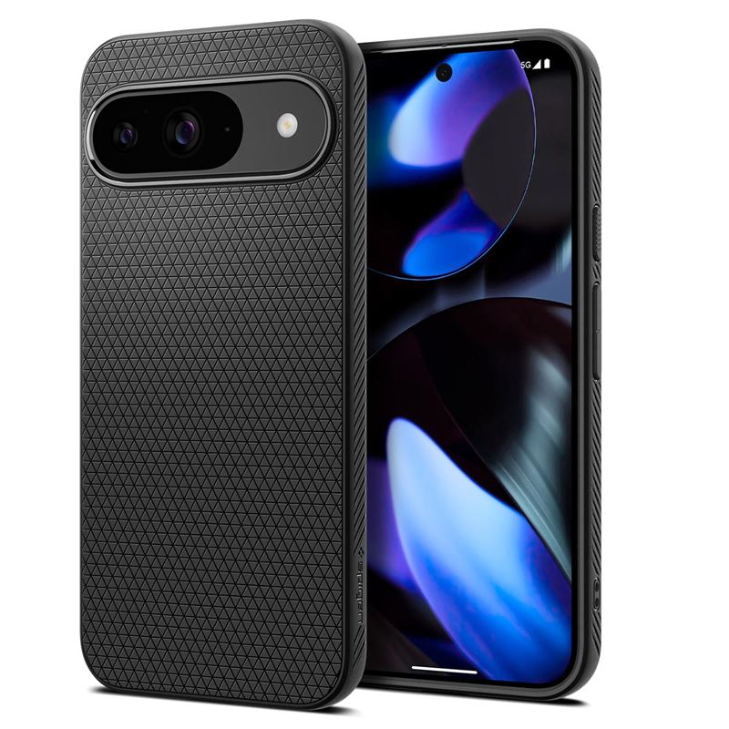 Ochranný kryt pro Google Pixel Spigen Liquid Air, Google Pixel 9 Pro/Pixel 9 - černá