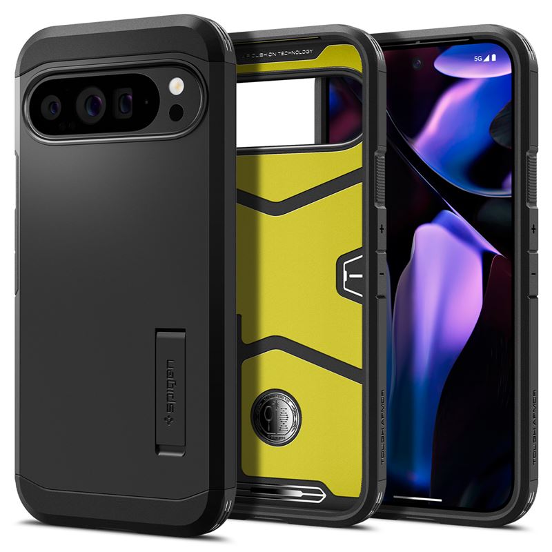 Ochranný kryt pro Google Pixel 9 Pro XL Spigen Tough Armor - černá