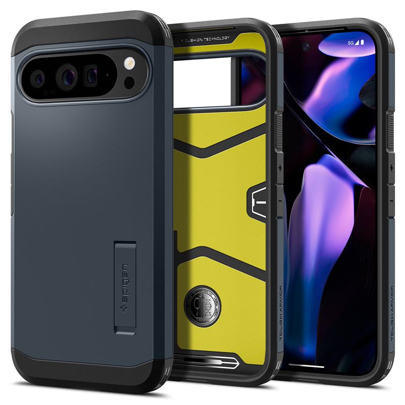 Ochranný kryt pro Google Pixel 9 Pro XL Spigen Tough Armor - břidlicová