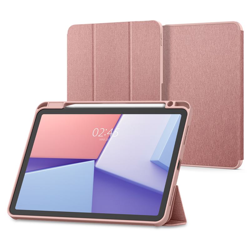 Pouzdro pro iPad Spigen Urban Fit, iPad Air 11" 2024/2025 - růžová