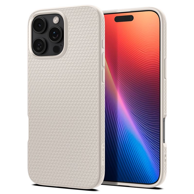 Ochranný kryt pro iPhone 16 Pro Max Spigen Liquid Air - titanová