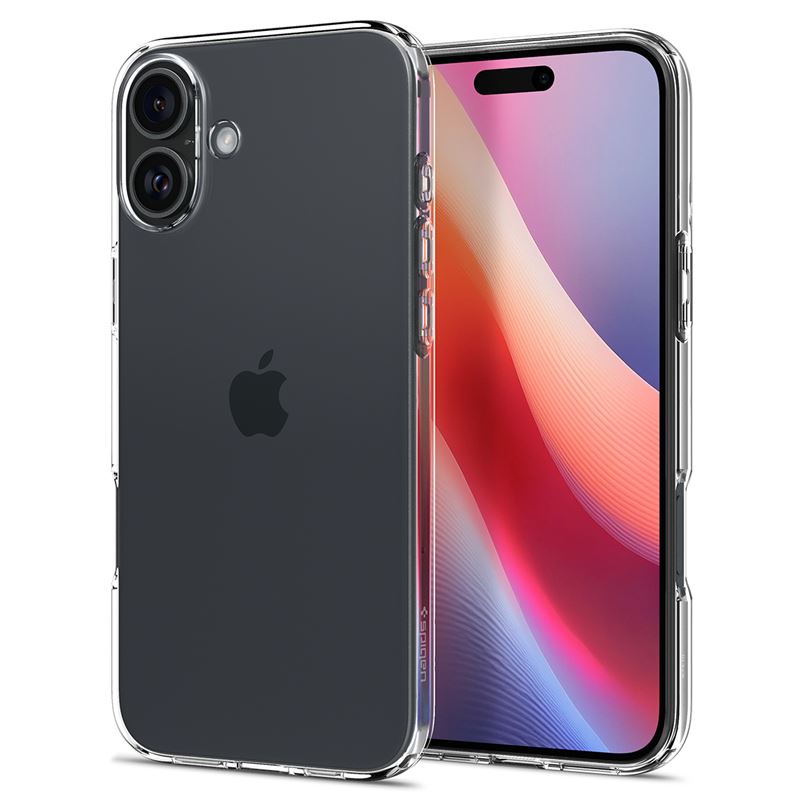 Ochranný kryt pro iPhone 16 Plus Spigen Liquid Crystal - transparentní