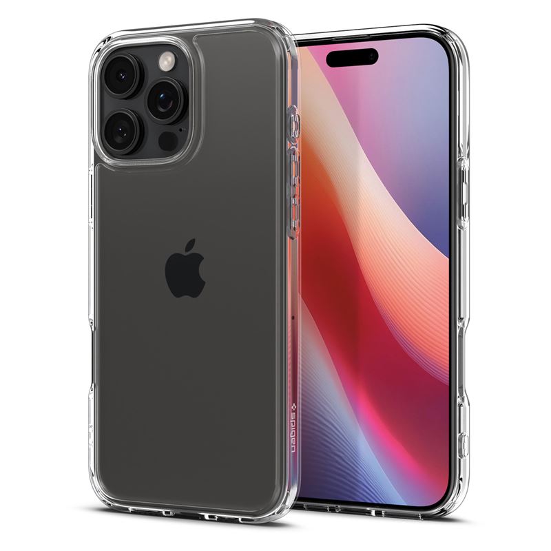 Ochranný kryt pro iPhone 16 Pro Spigen Ultra Hybrid - transparentní