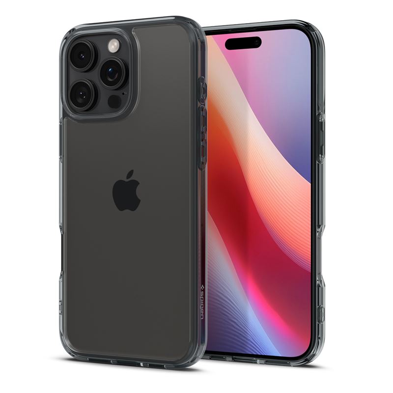 Ochranný kryt pro iPhone 16 Pro Spigen Ultra Hybrid - transparentní šedá