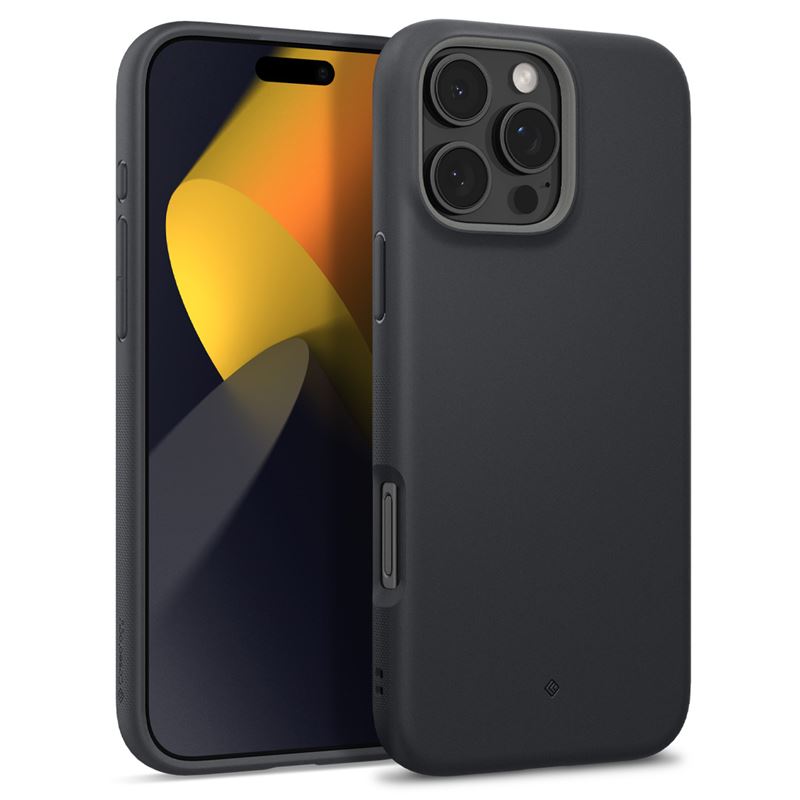 Ochranný kryt pro iPhone 16 Pro Spigen Caseology Nano Pop MagSafe - černá